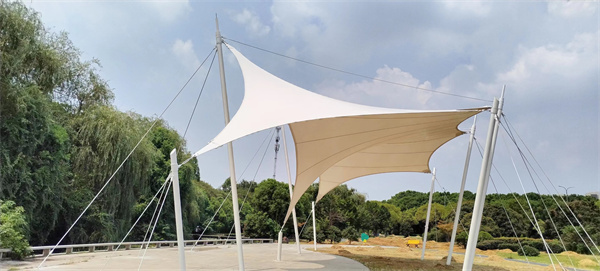 常州大学城景观张拉膜